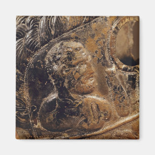 Imã Detalhe da máscara de um gladiador