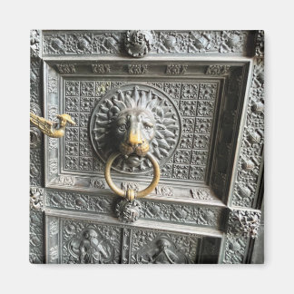 Imã Detalhe da porta do leão