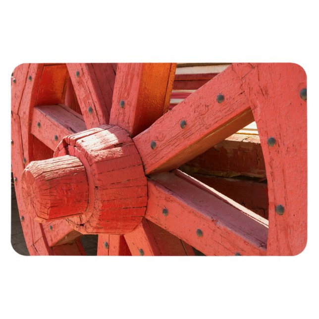 Ímã Detalhe da Roda da Carruagem (Horizontal)