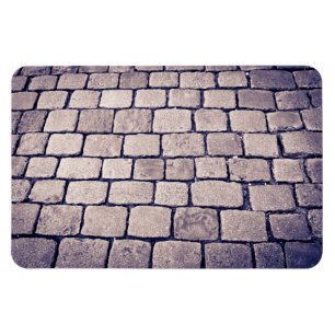 Ímã Detalhe da Rua de Paralelepípedos, Horizontal