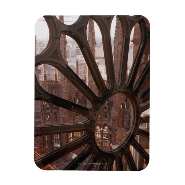 Ímã Detalhe de La Sagrada Familia, Barcelona, Espanha (Vertical)