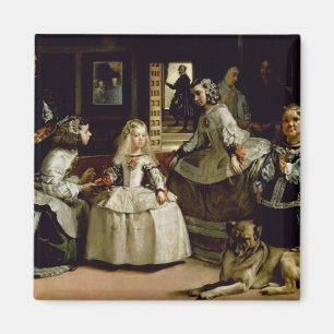 Imã Detalhe de Las Meninas da metade inferior que