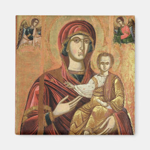 Imã Detalhe de Madonna e da criança do Iconostas