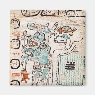 Imã Detalhe de um códice maia