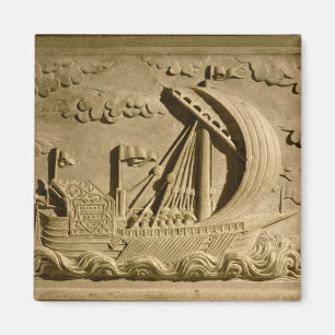 Imã Detalhe de um navio de guerra Venetian