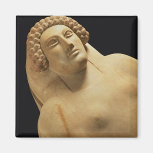 Imã Detalhe de um sarcófago fêmea de Cadiz, 5o-4o