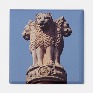 Imã Detalhe de uma coluna de Ashoka