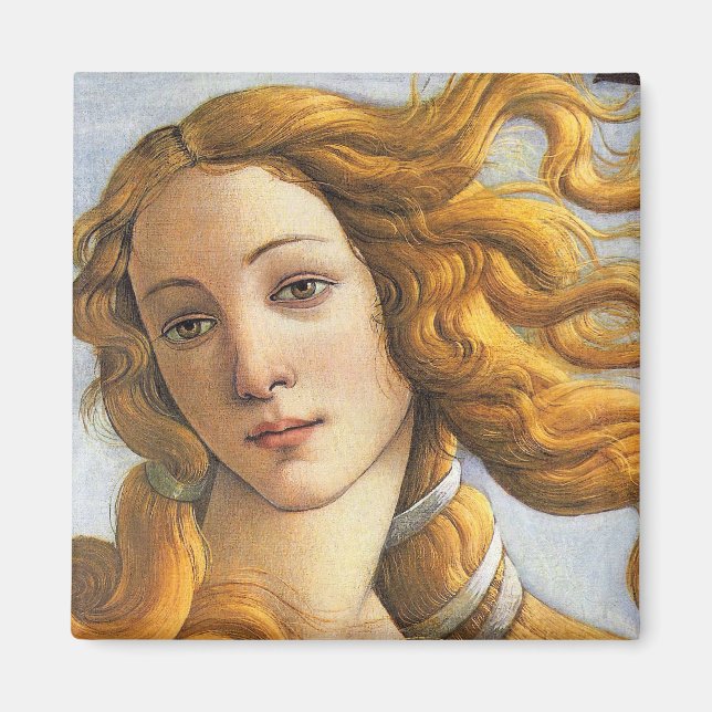 Imã Detalhe de Vênus, Botticelli (Frente)