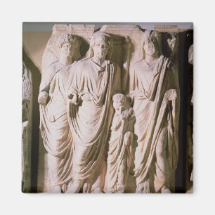 Imã Detalhe do friso que mostra imperadores Hadrian