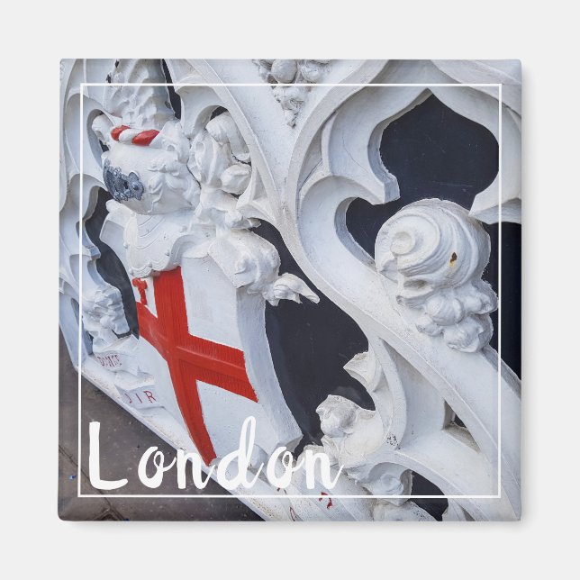 Imã Detalhes da Ponte Torre de Londres - Inglaterra Ex (Frente)