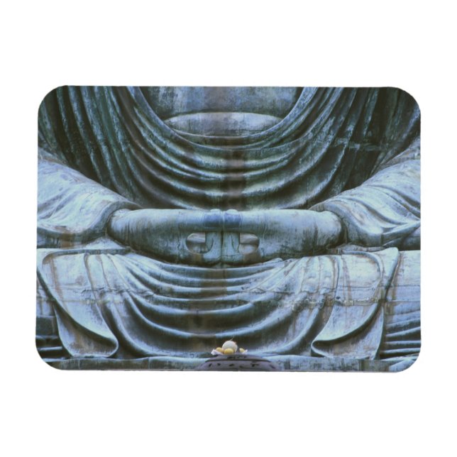 Ímã Detalhes do Buda excelente, Templo Kotokuji, Kamak (Horizontal)