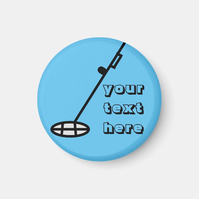 Imã detecção de metais (Frente)