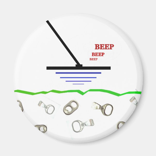 Imã Detecção de metal (Frente)