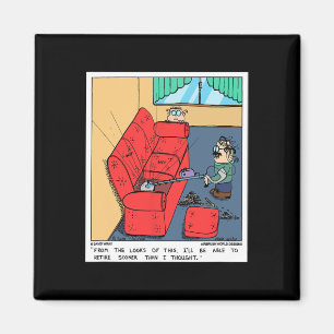 Imã Detector De Metal O Sofá Engraçado Prospecção De N