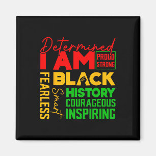 Imã Determinado Estou Orgulhoso Forte Orgulho Negro Co