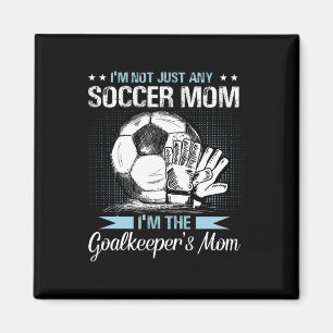 Imã Detetive Mamãe Shirt Futebol Goalie Mama Mãe Da