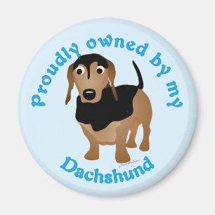 Imã Detida orgulhosamente pelo meu Dachshund