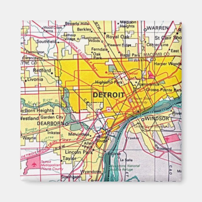 Imã Detroit (Frente)