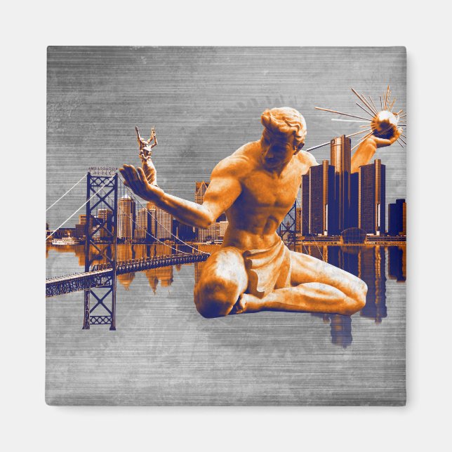 Imã Detroit City (Frente)