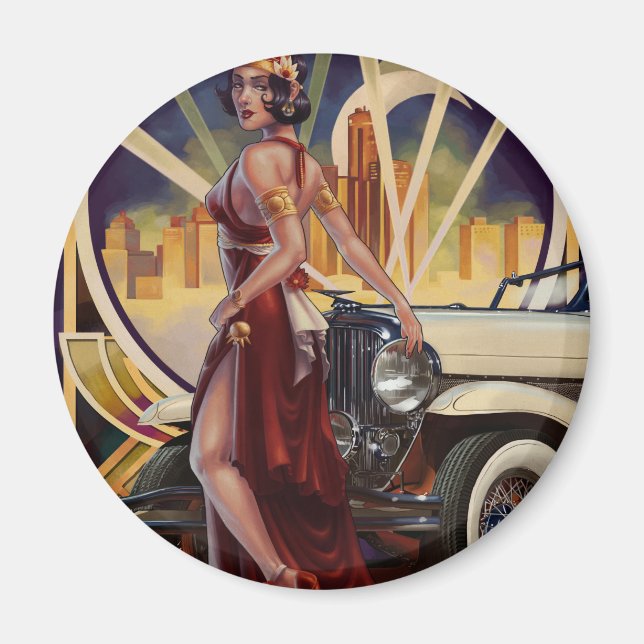 Imã Detroit, Michigan | Motor City (Frente)