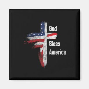 Imã Deus Abençoe a América 4 de Julho Patriota Cristão