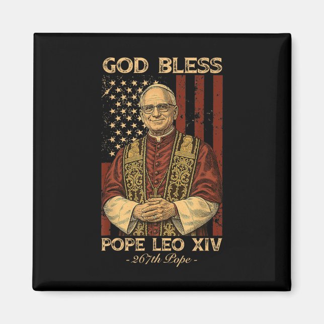 Imã Deus abençoe Leo Xiv Robert Francis Prevost Amer (Frente)