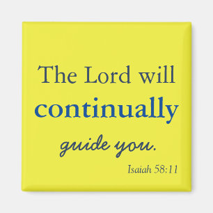 Imã Deus adorável estará com você, Magnet