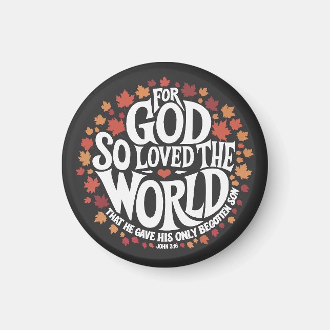 Imã Deus Amou Tanto o Mundo (Frente)