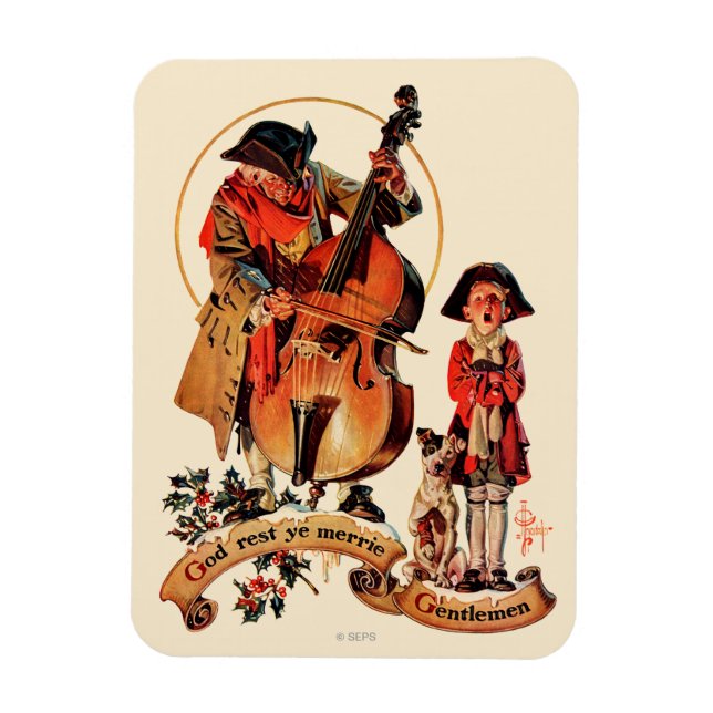 Ímã Deus Descanse Ye Merrie Cavalheiros (Vertical)