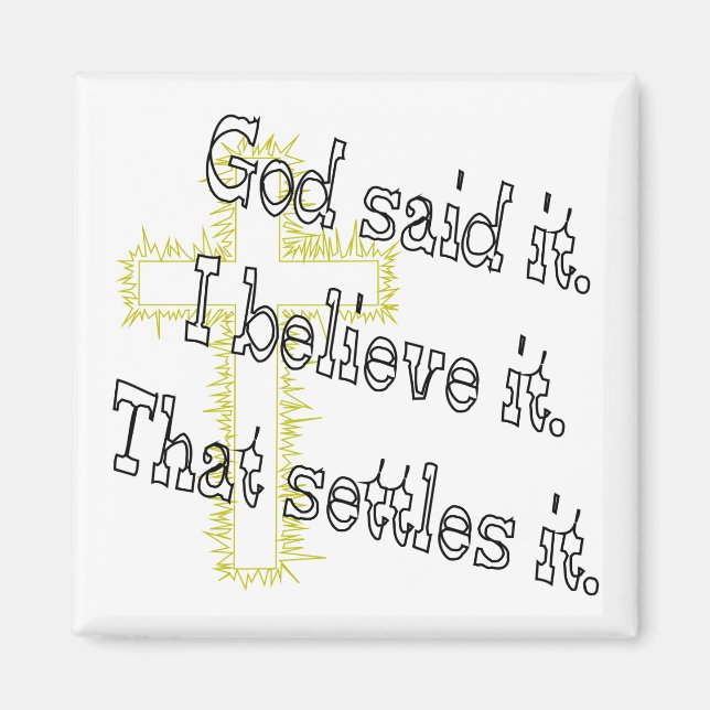 Imã Deus Disse Cruz (Frente)