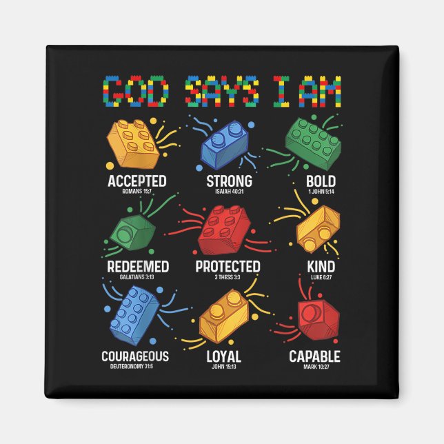 Imã Deus Diz Que Estou Construindo O Bloco Do Construt (Frente)