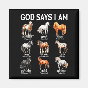 Imã Deus Diz Que Eu Sou Cavalo Cristã Garota Adolescen