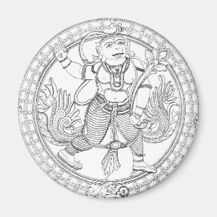 Imã Deus do macaco de Hanuman