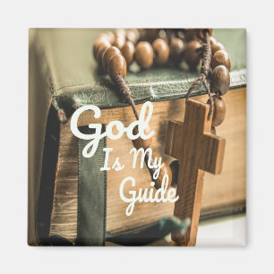Imã Deus é a minha Bíblia guia e a Rosary Cross