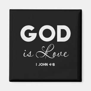Imã Deus é Amor 1 João 4_8 Versículo Bíblico Escritura
