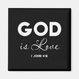 Imã Deus é Amor 1 João 4_8 Versículo Bíblico Escritura