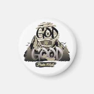 Imã Deus é bom - Design cristão inspirador
