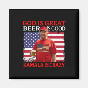 Imã Deus É Cerveja Excelente É Boa E Kamala É Louca
