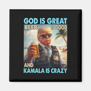 Imã Deus É Cerveja Excelente É Boa E Kamala É Louca