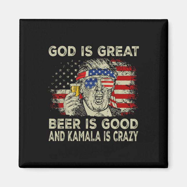 Imã Deus É Grande Cerveja É Boa E Kamala É Loucamente  (Frente)