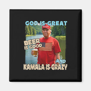 Imã Deus É Grande Cerveja É Boa E Kamala São Divertida