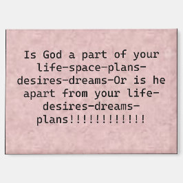 Imã "Deus é parte da sua vida"