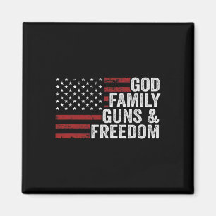 Imã Deus Família Armas E Liberdade - Cristão Americano
