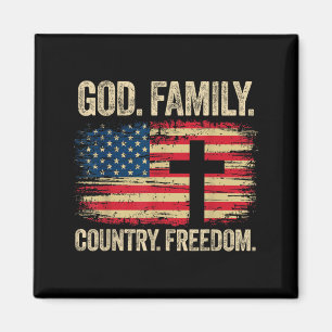 Imã Deus Família País Liberdade Bandeira EUA Cruz