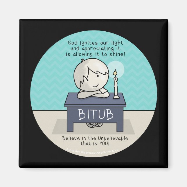 Imã Deus incendeia nosso ímã leve (Frente)