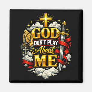Imã Deus Não Brinca Comigo Fé Cristã Religioso