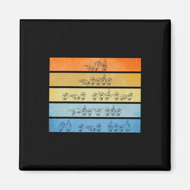 Imã Deus Oculta Orações Sensibilização Surda Sinal de  (Frente)