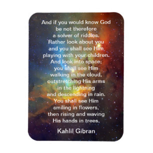 Ímã Deus por Kahlil Gibran