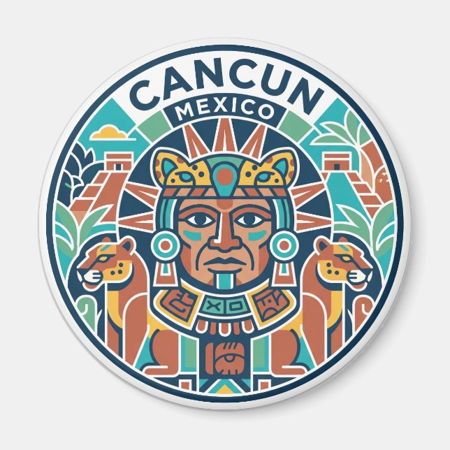 Imã Deus Sol Maia (Kinich Ahau) México (Frente)