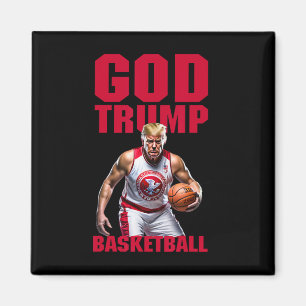 Imã Deus Trump Esqueleto Engraçado Trump Patriótico Re